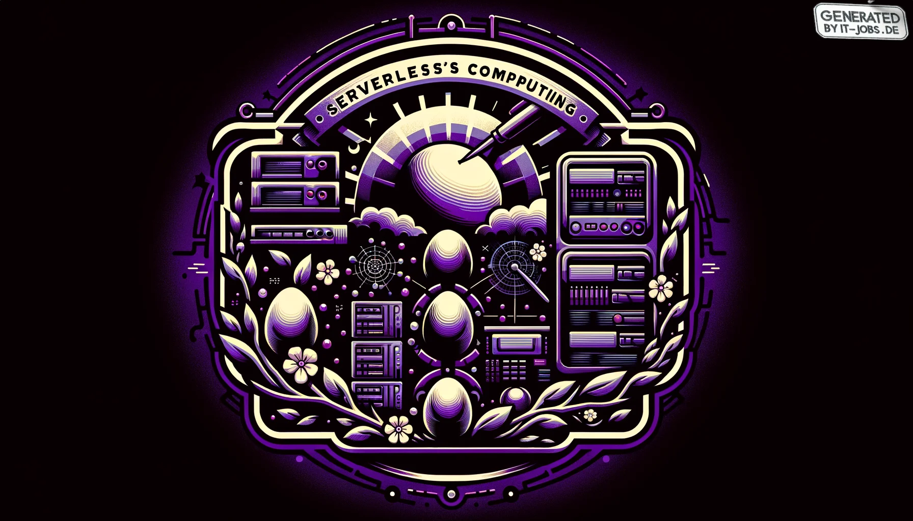 
        "Imagine an icon image of the following topic. Be descriptive and emotional.
 "
        "The image icon should have an edgy style with a dark purple main theme with pop-reference 
        and/or IT related funny eastereggs.

"
        "

topic:
A