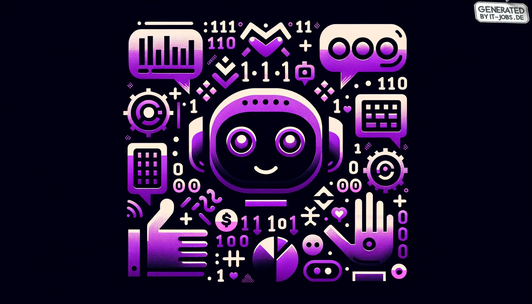 
        "Imagine an icon image of the following topic. Be descriptive and emotional.
 "
        "The image icon should have an edgy style with a dark purple main theme with pop-reference 
        and/or IT related funny eastereggs.

"
        "

topic:
E