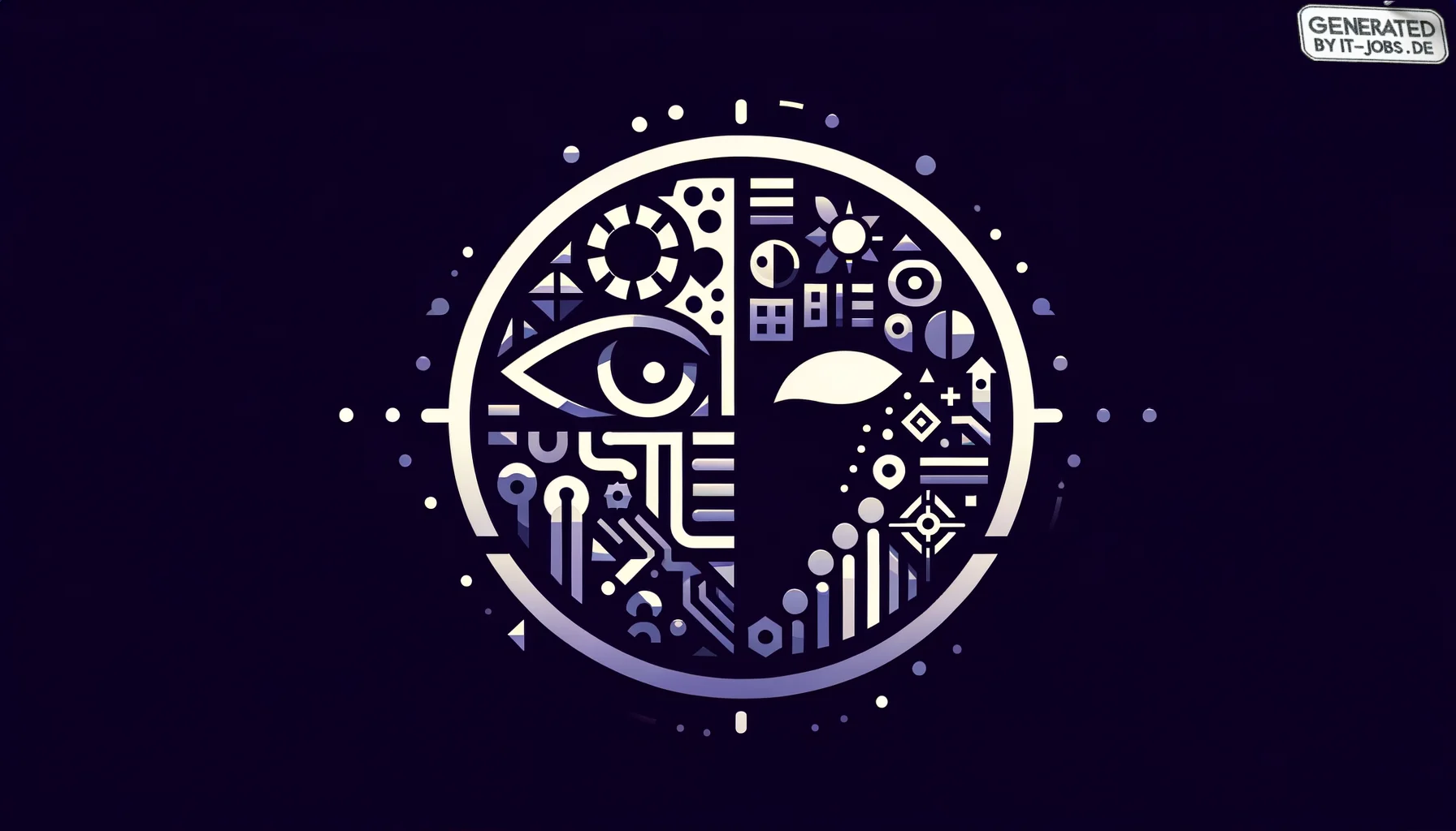 
        "Imagine an icon image of the following topic. Be descriptive and emotional.
 "
        "The image icon should have an edgy style with a dark purple main theme with pop-reference 
        and/or IT related funny eastereggs.

"
        "

topic:
A