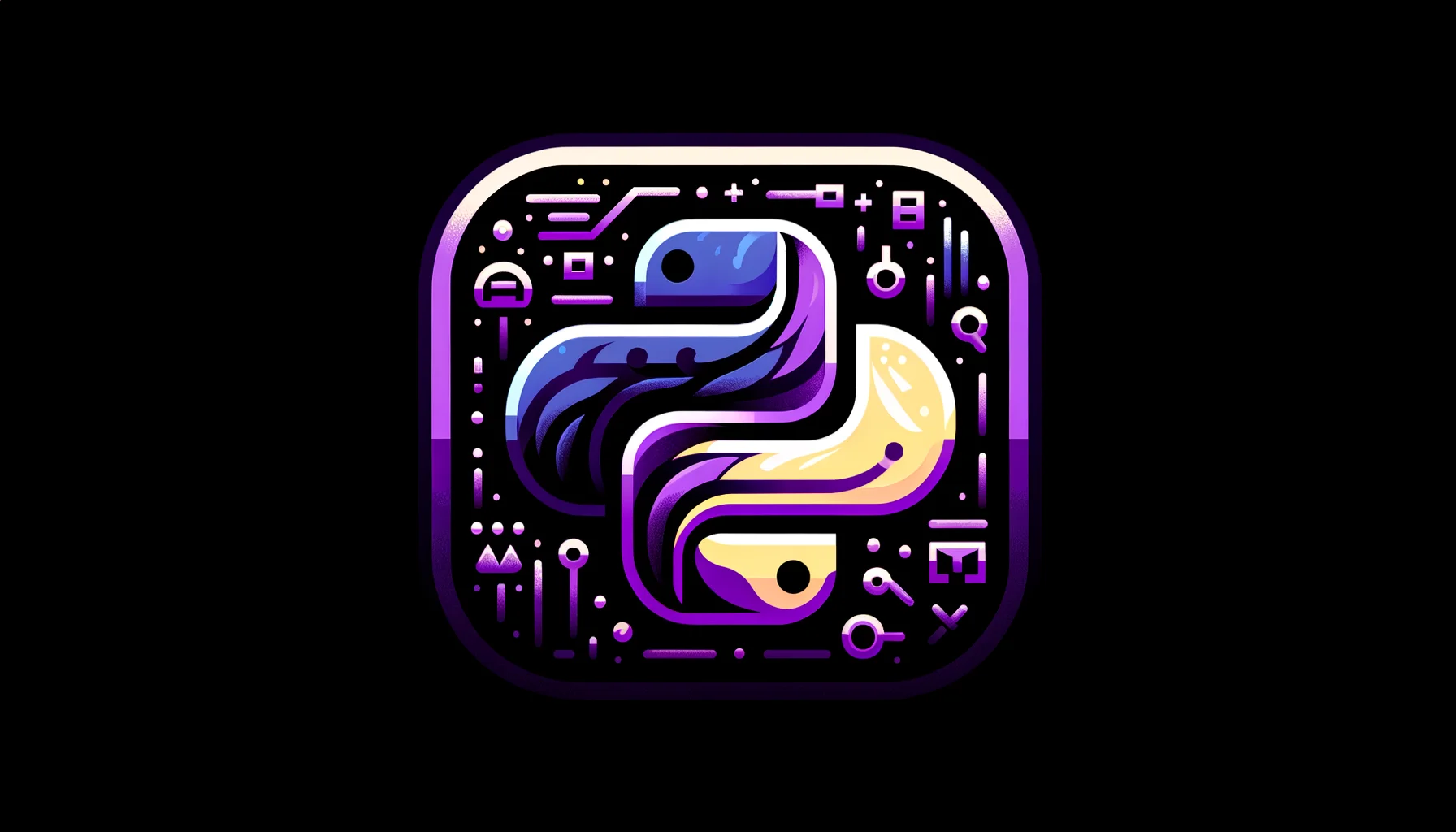 
        "Imagine an icon image of the following topic. Be descriptive and emotional.
 "
        "The image icon should have an edgy style with a dark purple main theme with pop-reference 
        and/or IT related funny eastereggs.

"
        "

topic:
D