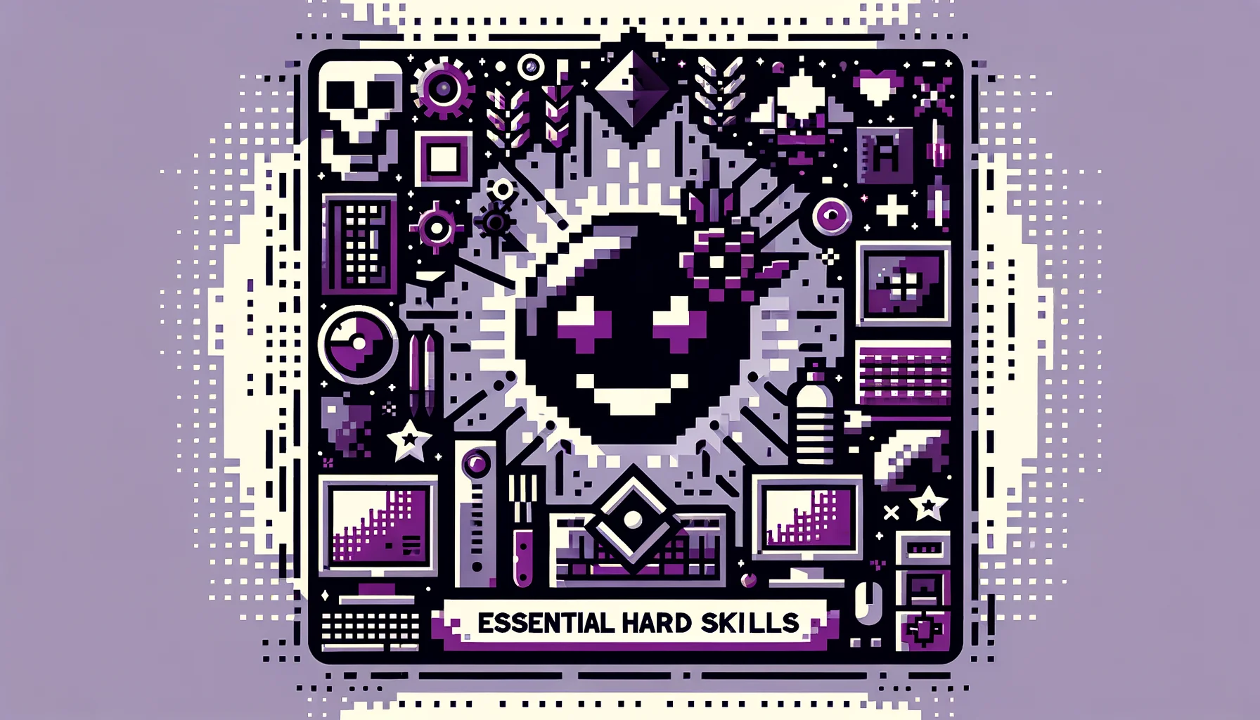 
        "Imagine an icon image of the following topic. Be descriptive and emotional.
 "
        "The image icon should have an edgy style with a dark purple main theme with pop-reference 
        and/or IT related funny eastereggs.

"
        "

topic:
W
