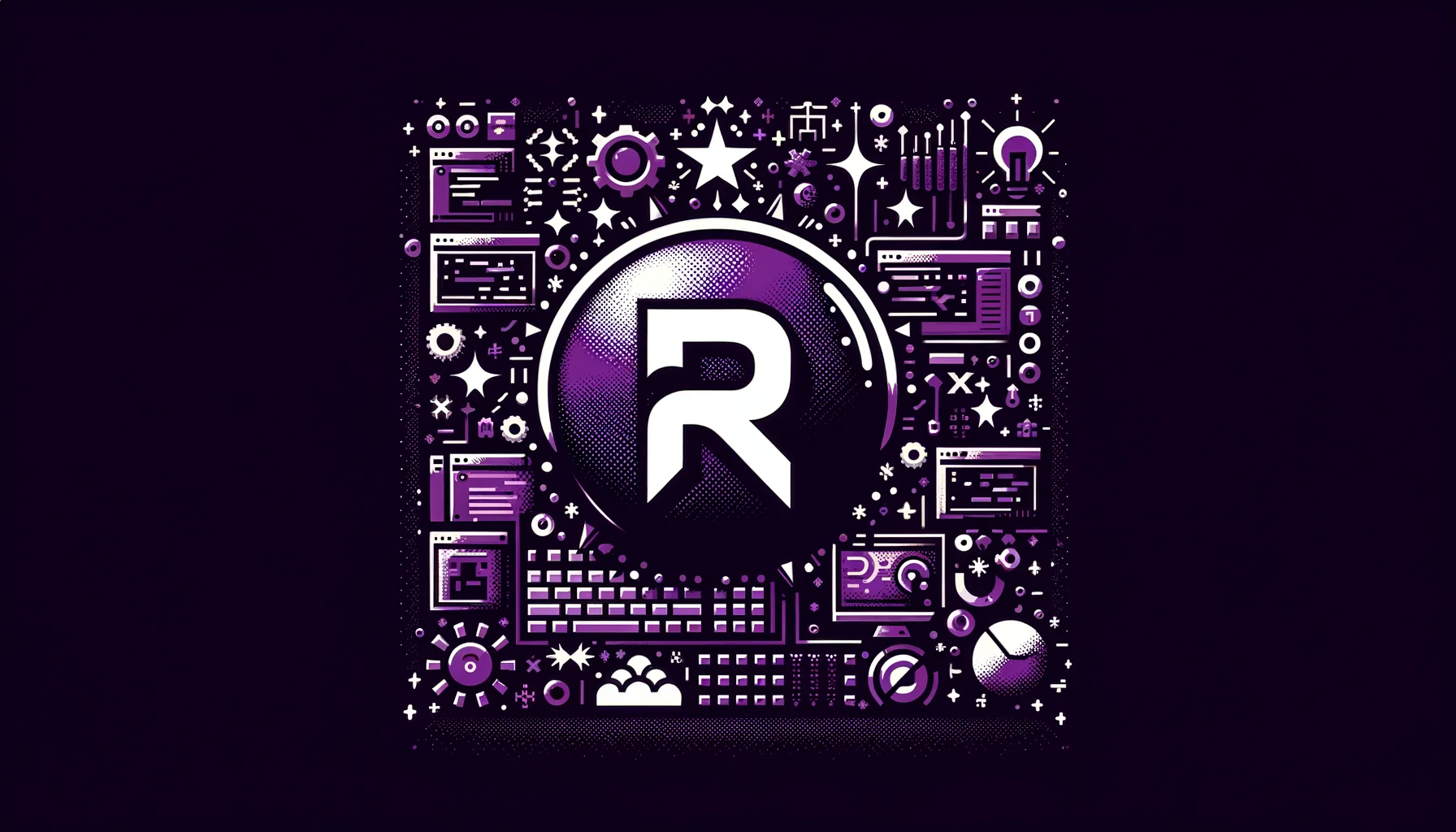 
        "Imagine an icon image of the following topic. Be descriptive and emotional.
 "
        "The image icon should have an edgy style with a dark purple main theme with pop-reference 
        and/or IT related funny eastereggs.

"
        "

topic:
D