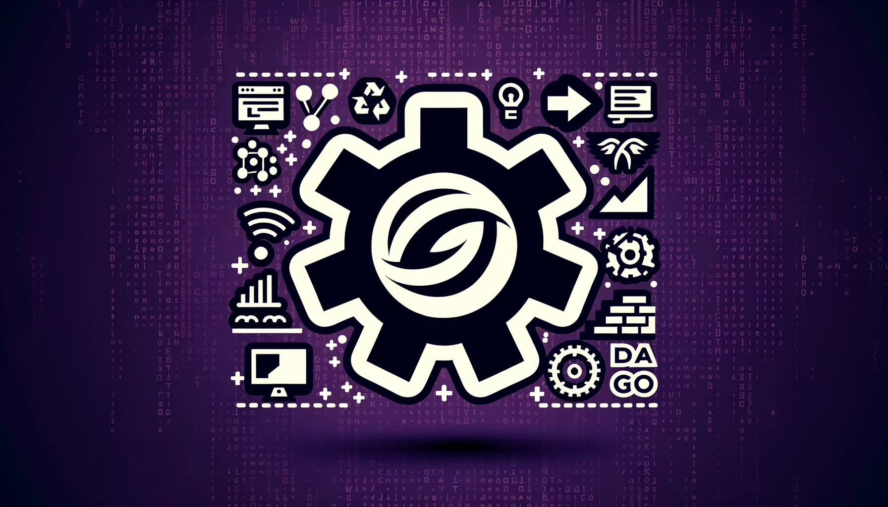 
        "Imagine an icon image of the following topic. Be descriptive and emotional.
 "
        "The image icon should have an edgy style with a dark purple main theme with pop-reference 
        and/or IT related funny eastereggs.

"
        "

topic:
A