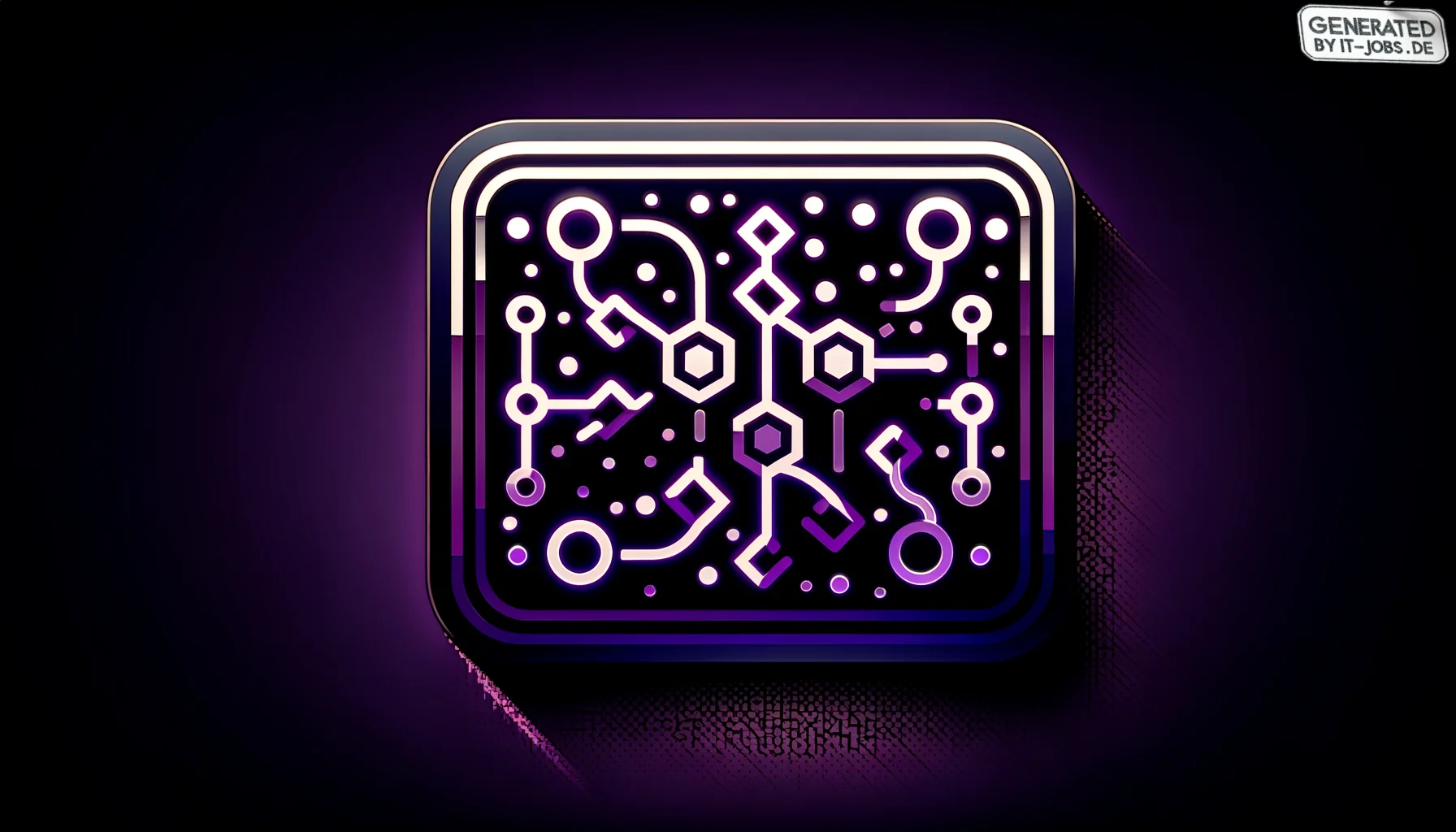 
        "Imagine an icon image of the following topic. Be descriptive and emotional.
 "
        "The image icon should have an edgy style with a dark purple main theme with pop-reference 
        and/or IT related funny eastereggs.

"
        "

topic:
B