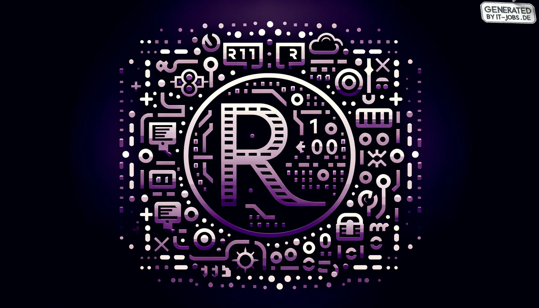 
        "Imagine an icon image of the following topic. Be descriptive and emotional.
 "
        "The image icon should have an edgy style with a dark purple main theme with pop-reference 
        and/or IT related funny eastereggs.

"
        "

topic:
D