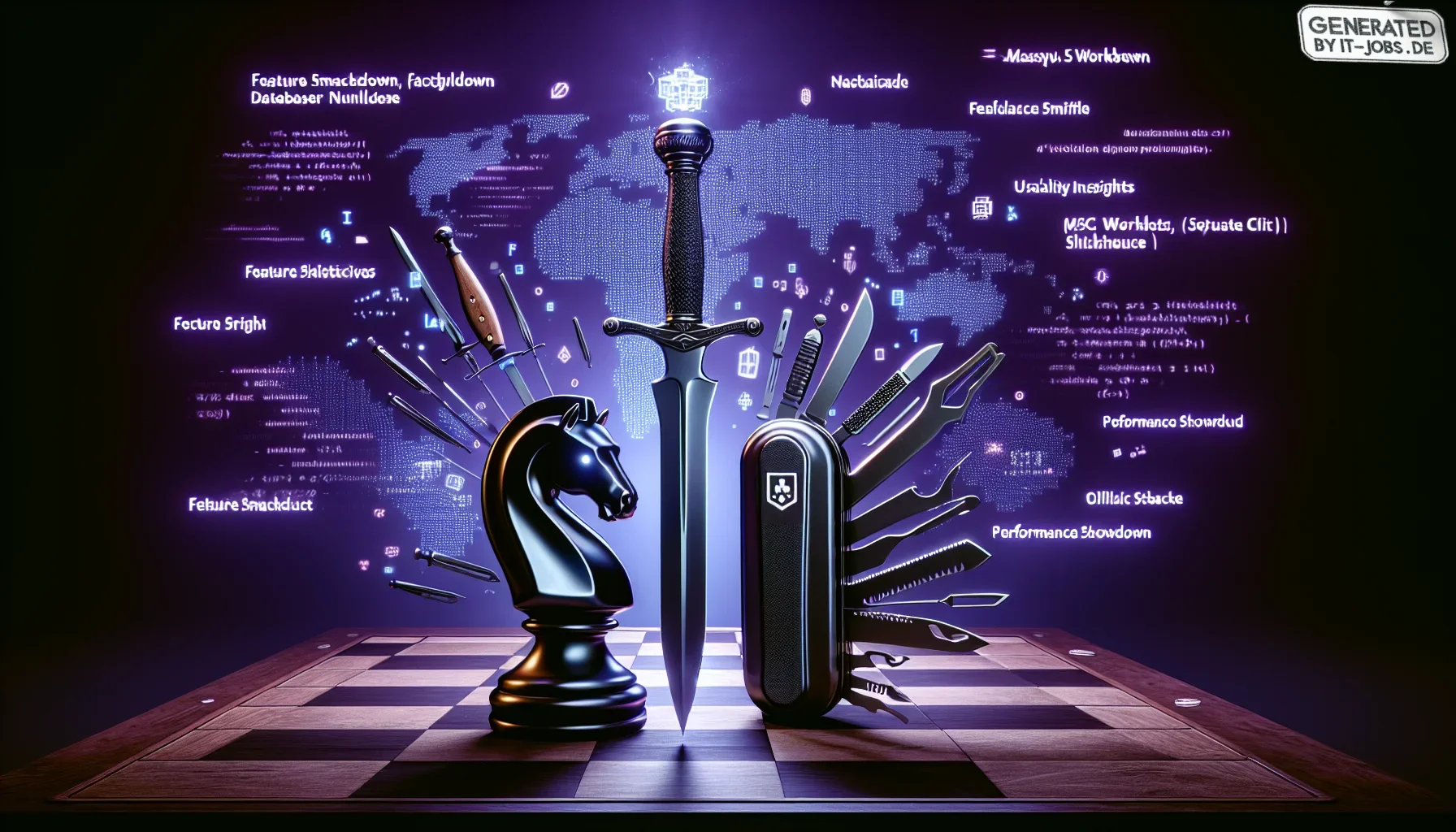 **Visual Description:**

The image opens with a deep, dark purple background, evoking a mysterious and tech-savvy atmosphere. The color scheme is rich and intense, setting a moody, competitive tone reminiscent of late-night coding sessions under the glow 