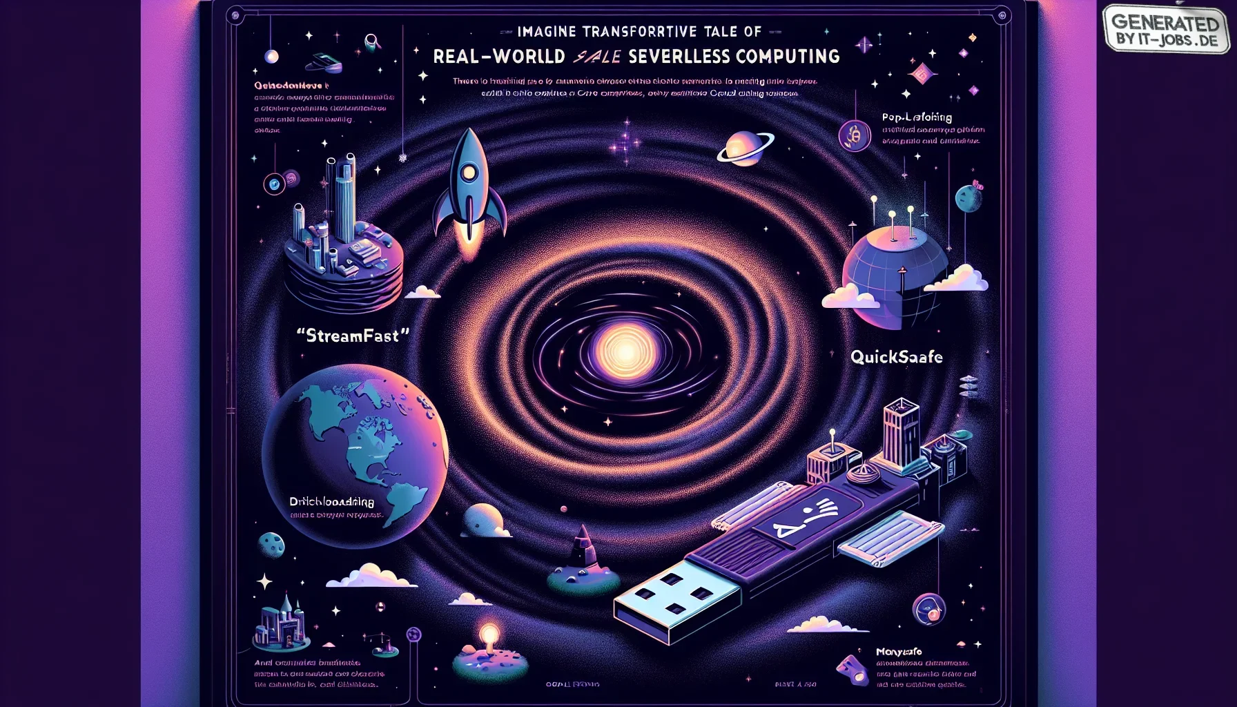 Imagine a visually striking graphic that captures the essence of the transformative tales told in the "Real-World Case Studies" section. The background is a deep, dark purple, setting a dramatic and edgy tone. This color not only adds depth but also hints